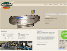 Tablet Screenshot of empamec.com